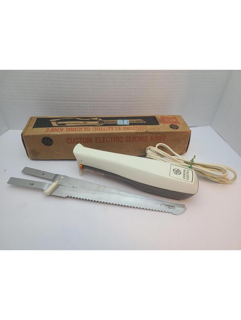 General Electric GE EK15 Vintage Custom Electric Slicing Knife Tested & Works